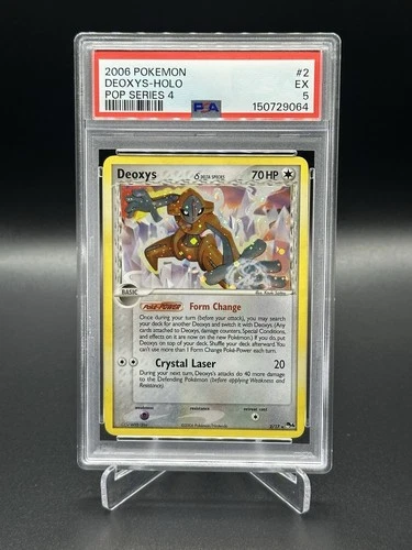 Deoxys (Delta Species) 2/17 POP Series 4 Holo PSA 5