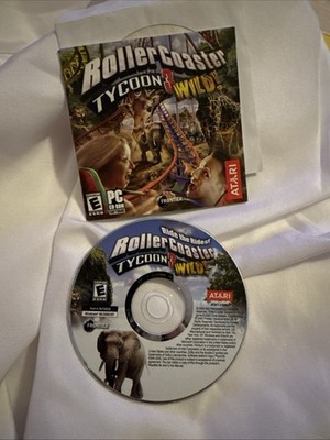 Roller Coaster Tycoon 3 Wild! Expansion Pack PC CD-rom 2005