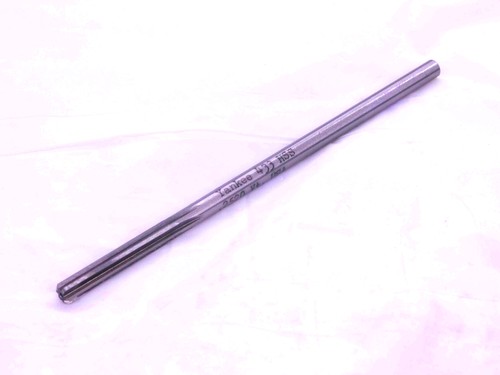YANKEE 0.252 OD HSS REAMER 0.308 SHANK 6 FL .252 .2520 1/4 .2500 +.0020 OVERSIZE