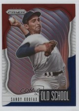 2021 Panini Prizm Old School Red White & Blue Prizm Sandy Koufax #OS-7 HOF g5e