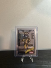 2025 Topps Chrome Marvel Rocket Raccoon Base Card-#120
