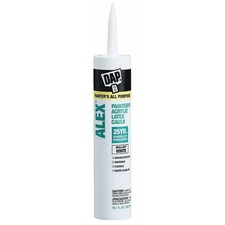 Dap Acrylic Latex Caulk, 10 oz, Cartridg