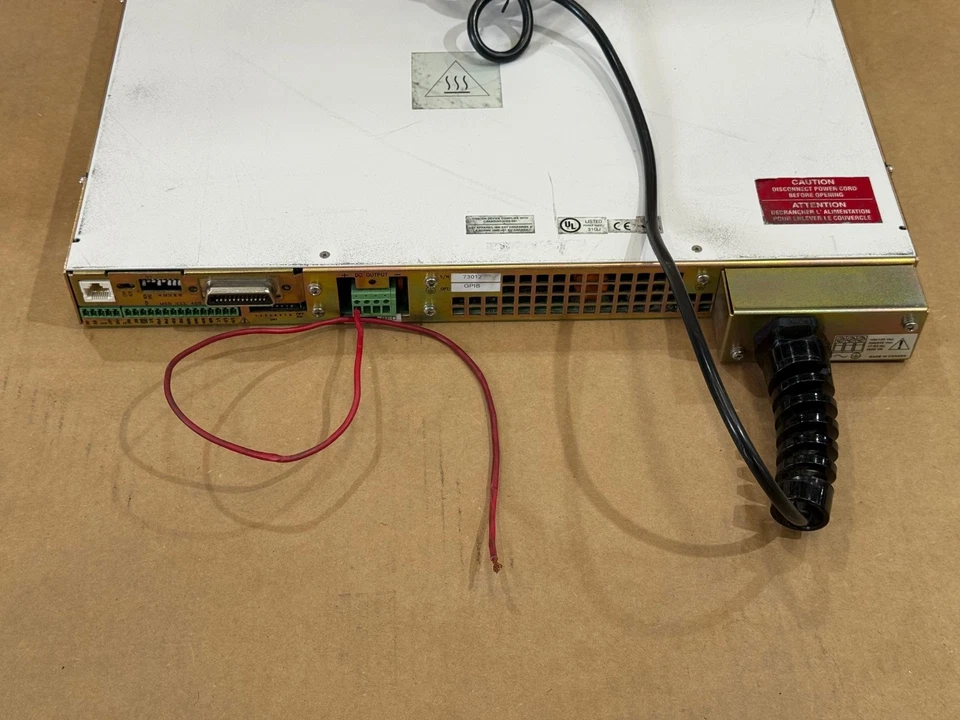 Xantrex XFR 60-20 GPIB DC Power Supply 0-60V 0-20A 1200 Watt Tested/Working - Image 3 of 3