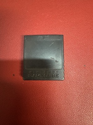 Official Nintendo GameCube Black Memory Card 251 Blocks (DOL-014) GENUINE OEM!