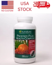 trunature Prostate Plus Health Complex, 250 Softgels with Saw Palmento