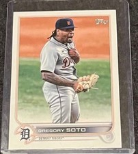 2022 Topps #17 GREGORY SOTO Detroit Tigers