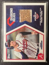 2022 Topps Opening Day Baseball Diamond Relics #DR-FF Freddie Freeman