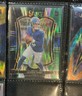 2025 Panini Select Premier Level Jaxson Dart #193 Black & Green Shock Prizm (RC)