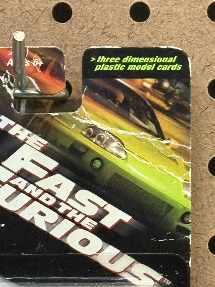 2003 Racing Champions The FAST And THE FURIOUS PRESS PASS D3 Model Blue - Image 2 of 4