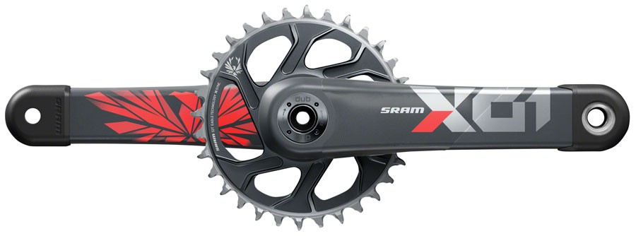 Коленчатый вал SRAM X01 Eagle Boost Carbon - 12-ступенчатый 32T ДВОЙНОЙ шпиндель шлейф - 69890₽