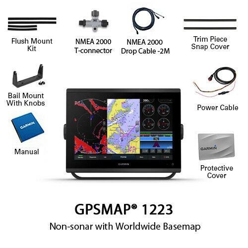 Map 1223 Non-sonar With Worldwide Basemap 010-02367-00
