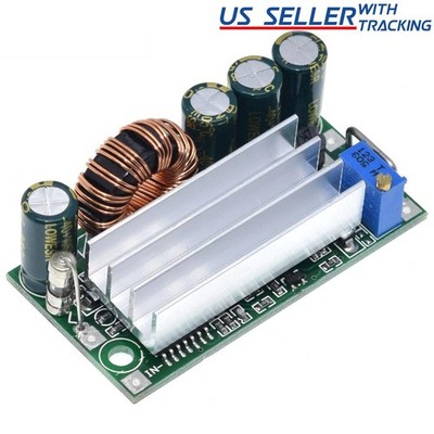 AT30 30W DC Buck Boost Step Up or Down Adjustable Voltage Module with Heatsink