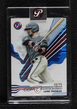 2024 Topps Pristine Blue Pristine Pulsar Refractor 38/75 Lane Thomas #216 11pj