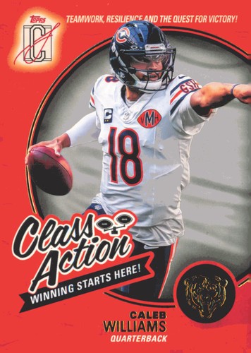 2025 Topps Signature Caleb Williams Base (RAW)