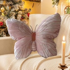 Butterfly Shaped Pillow Crafts Waist Support for Farmhouse Couch Living Room