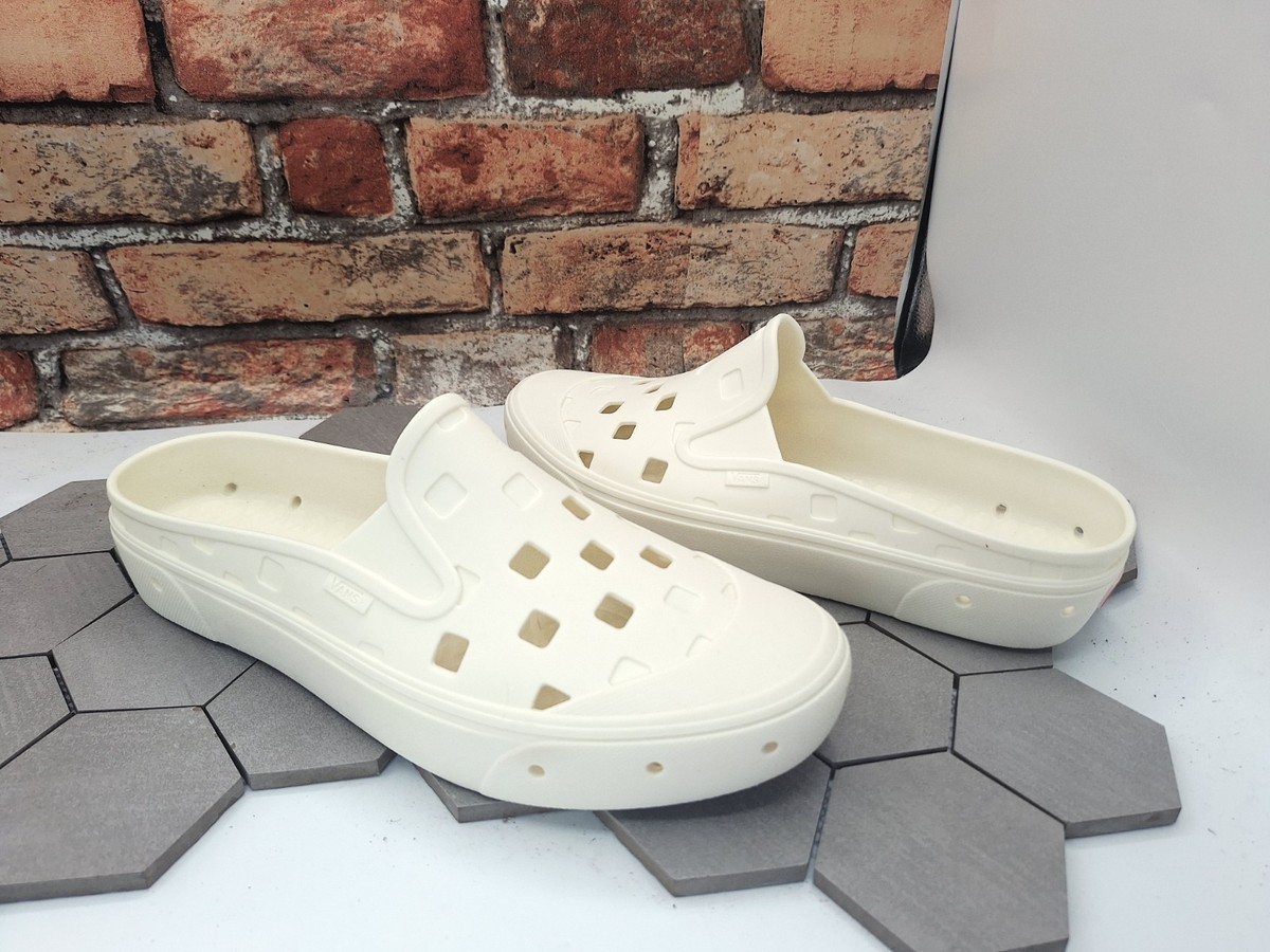 Vans Slip-On Mule TRK Marshmallow White Water Shoes Men