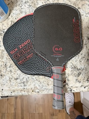 Six Zero Coral Pro Hybrid 16mm Pickleball Paddle