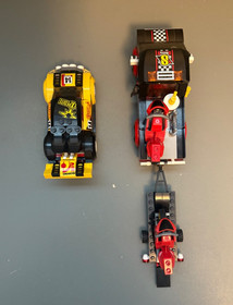 Lego Sets 60084: City Racing Bike Transporter Octane & 60113: Rally Car