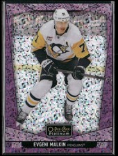 2024-25 O.P.C. Platinum Violet Pixels Evgeni Malkin 023/299 Pittsburgh