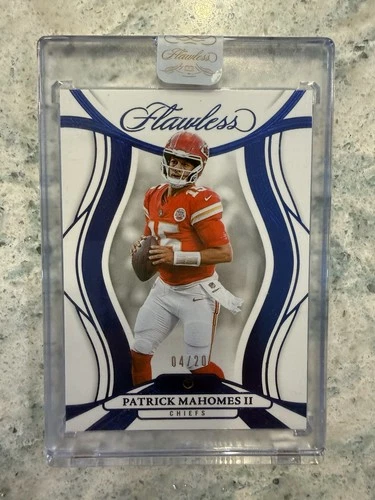 2025 Panini Flawless Patrick Mahomes Sapphire /20 Chiefs #29