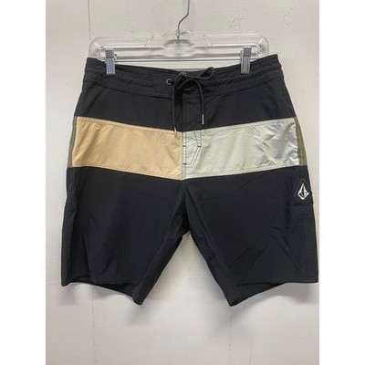 Volcom Men's Shorts Size 30 True To This Style Black, Olive Green, Cream Y2K
