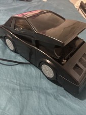 Rebobinadora de cinta VHS - Figaro - Coche negro + cable de alimentación e instrucciones! FUNCIONA MUY BIEN