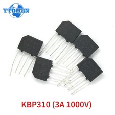 5PCS Rectifiers KBP310 Bridge Rectifier Diode 3A 1000V Electronic Component