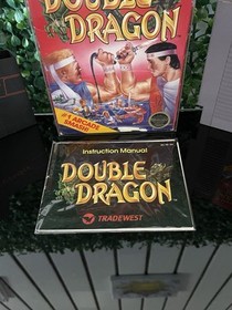 Double Dragon CIB Complete NES (Nintendo 1988) Black Circle Seal 1st Print Game