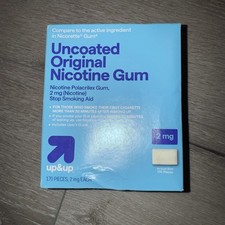 Nicorette Stop Smoking Aid Gum, 4mg, Uncoated, Original Flavor, 2mg, 170 Count