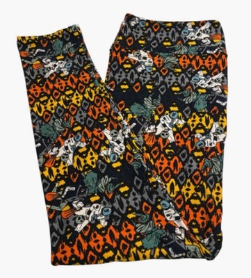 LuLaRoe Leggings TC2 Tall Curvy 2 Fun Retro HALLOWEEN Witch Astronaut Alien SOFT