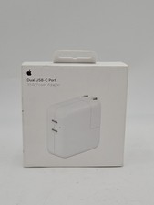 Apple 35W Dual USB-C Port Power Adapter MW2K3AM A2676 NEW SEALED