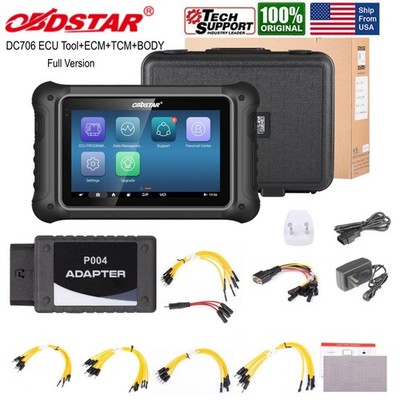 OBDSTAR DC706 E-CU Tool Full Version ECM+TCM+BODY + Clone for Car and Motorcycle