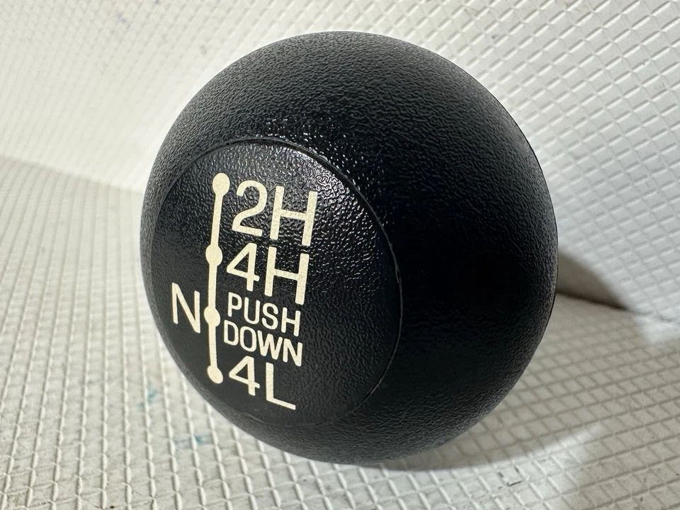 Ford F150 F250 F350 Bronco 1992-1996 caja de transferencia 4x4 selector de perilla de cambio OEM Foto 2 de 4