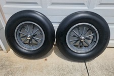 Pair Of American Racing Magnesium 12 Spoke Spindle Mount Rims Gasser Altered