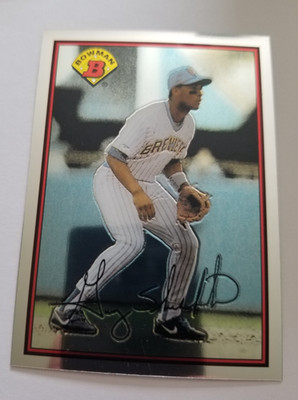2002 Bowman Chrome Reprints Gary Sheffield #BCR-GS