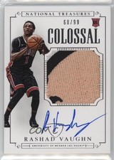 2015 Panini National Treasures College 66/99 Rashad Vaughn #370 Auto 1t82
