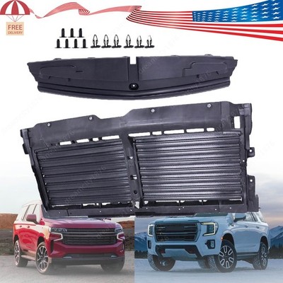 Upper Radiator Active Shutter For 2021 2022 2023 2024 Chevy Tahoe Suburban Yukon
