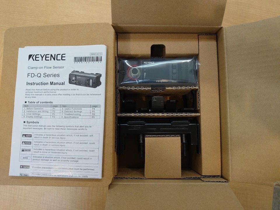 [Nuovo e inutilizzato] Sensore di flusso a morsetto KEYENCE FD-Q32C | eBay