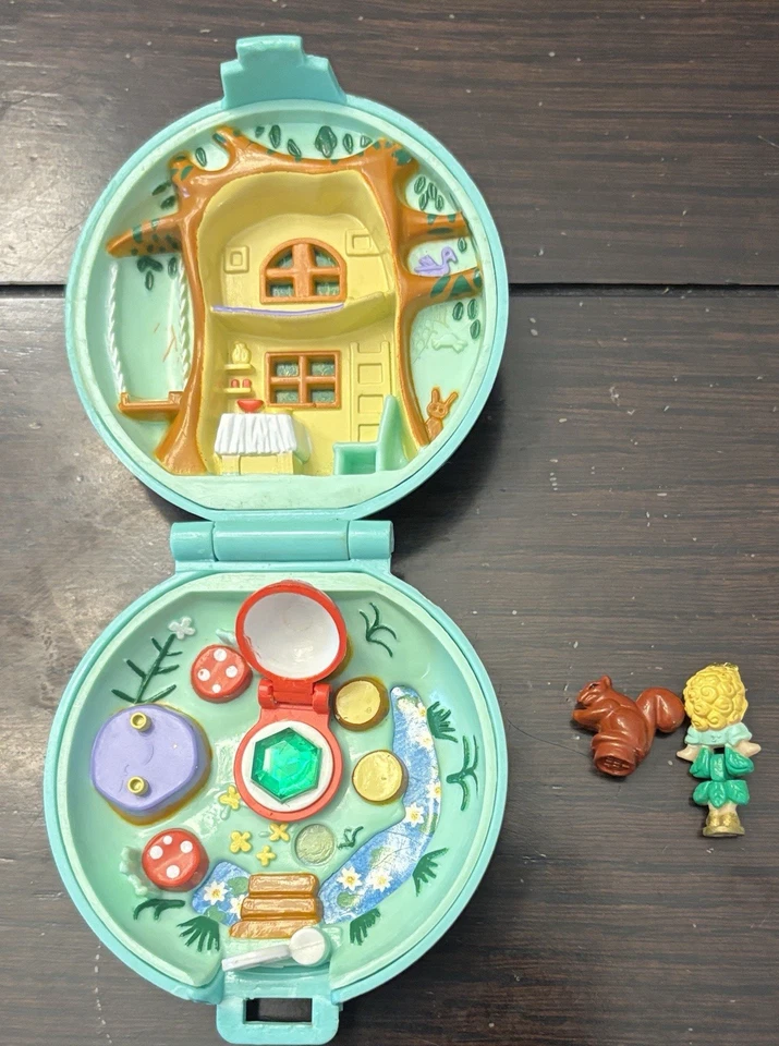 RARO Juegos de Palacio Bluebird Polly Pocket Joyas 1992 De Colección 100% COMPLETOS Foto 4 de 4