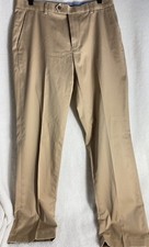 Brooks Brothers Pant Men Brown Light Weight Advantage Chino Milano Dress /33X32