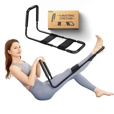 Adjustable Hamstring Stretcher Steel Leg Calf Hip Knee Physical Therapy
