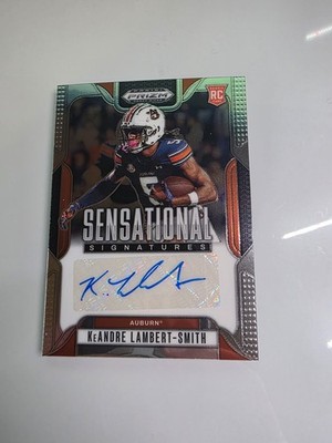 2025 Panini Prizm Draft Picks - Sensational Signatures Keandre Lambert-Smith...