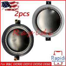 2PCS New For B C DE900 DE910 DE950 DE60 DE63 Driver 8ohm 74.5mm 2.93" Diaphragm