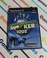 PS2 PLAYSTATION 2 WORLD CHAMPIONSHIP SNOOKER 2002 ITALIANO COME NUOVO