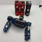 Vintage Voltron II Blue Gladiator Action Figure Bandai 1983 Matchbox Parts