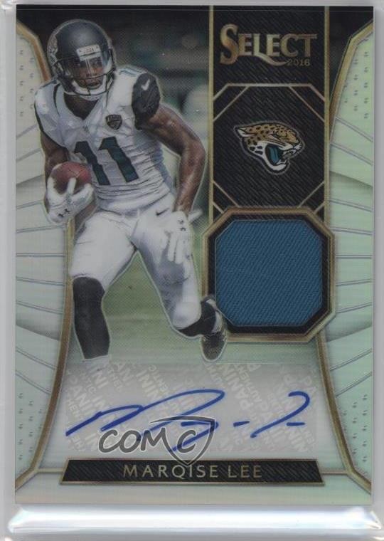 2016 Panini Select Materials 3/25 Marqise Lee #AM-ML Auto 4x4