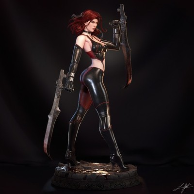 Rayne - BloodRayne - Abe3D - 1/6 scale figure / statue - Beschreibung lesen