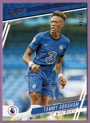 2020-21 PRESTIGE PREMIER LEAGUE XTRA POINTS GOLD #18 TAMMY ABRAHAM #D 9/10