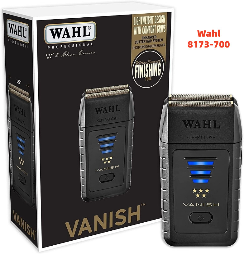 Wahl 5 Star Vanish Double Foil Shaver 8173-700 Corded/Cordless Pro Barber