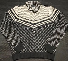 EUC Burberry London Men's Sweater Black and White Size Medium